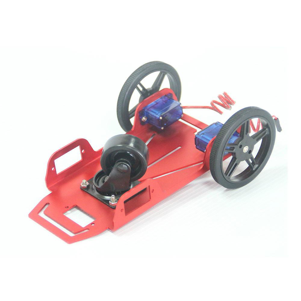 Educational and Programmable aluminum robot car kit 3