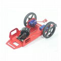 Educational and Programmable aluminum robot car kit 3