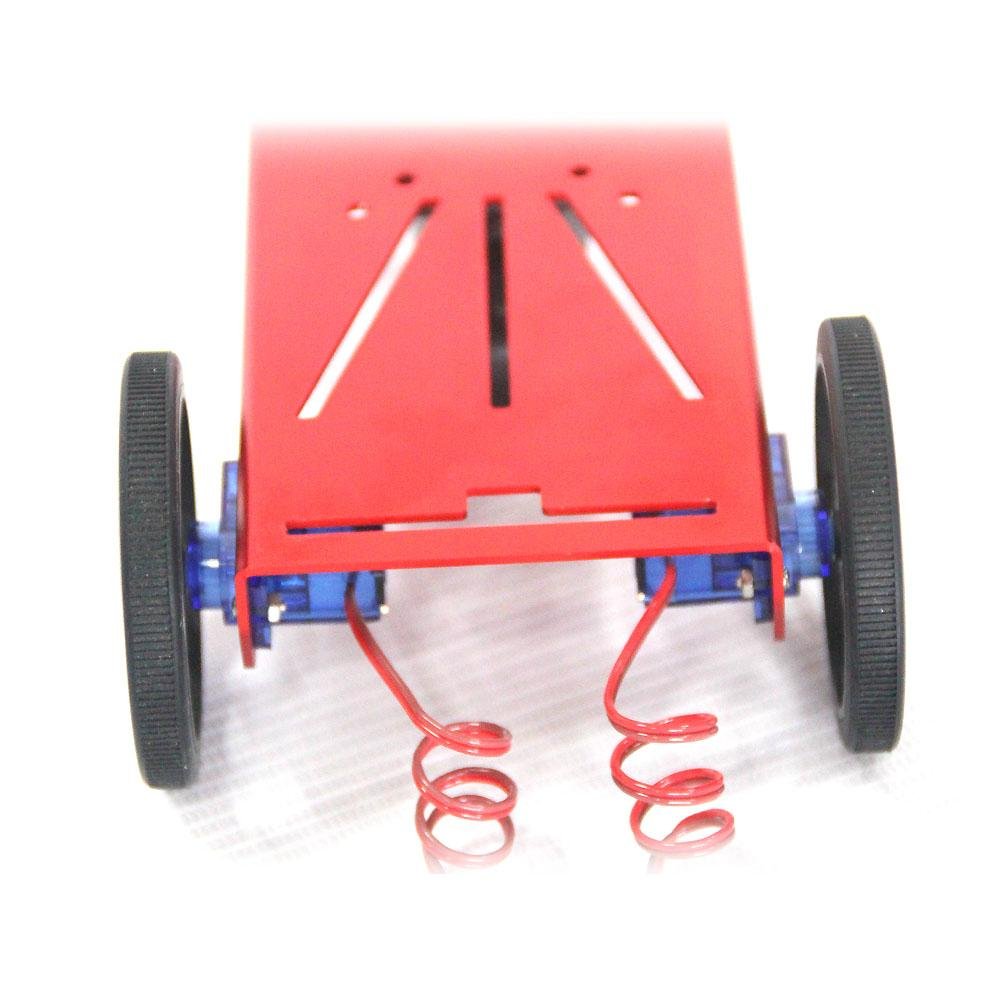 Educational and Programmable aluminum robot car kit 4