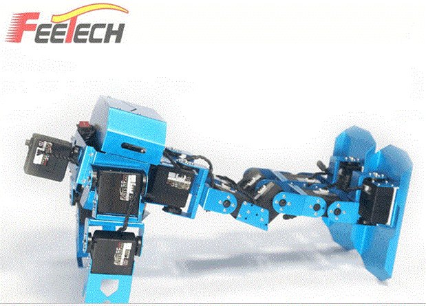 Feetech 17 DOF Raspberry Pi educational robotic 3