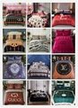 Four-piece bed sheet high-quality LV cotton four-season sheets bedding sets