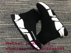 sock boots            sneaker martin boots Triple S Clear Sole causual wholesale