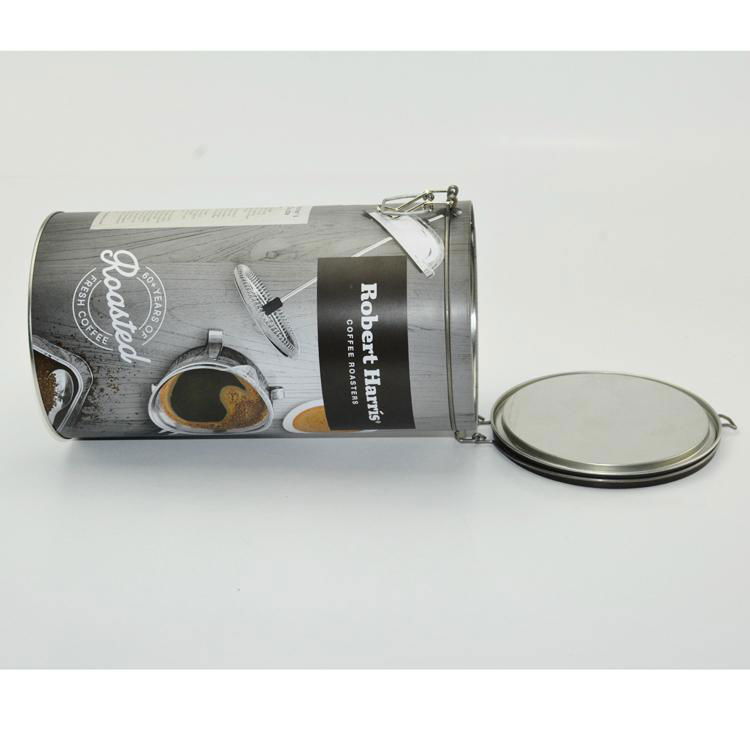 oem round tea coffee tin can tin jar 3