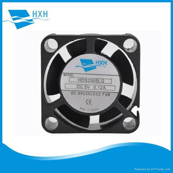 25mm 25x25x10mm dc 5v 12v 24v axial brushless cooling fan for 3d printer