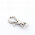 Keychain ring and snap hook set - metal swivel lanyards snap hooks lobster clasp