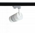 All-ways rotatable no flicker CRI>90 45W 4500lm cob led track light