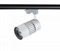 All-ways rotatable no flicker CRI>90 45W 4500lm cob led track light