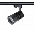 All-ways rotatable no flicker CRI>90 45W 4500lm cob led track light