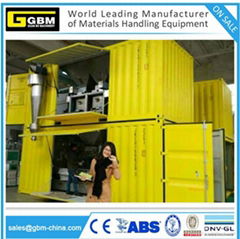 Containerized Mobile Weighing and Bagging Machine Unit