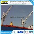 Hydraulic Vessel Telescopic Boom Marine Ship Deck Crane 4