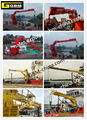 Hydraulic Vessel Telescopic Floading Boom Marine Ship Deck Crane 5