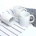 Manufacture direct wholesale top grade classic 11 oz white sublimation mugs 2