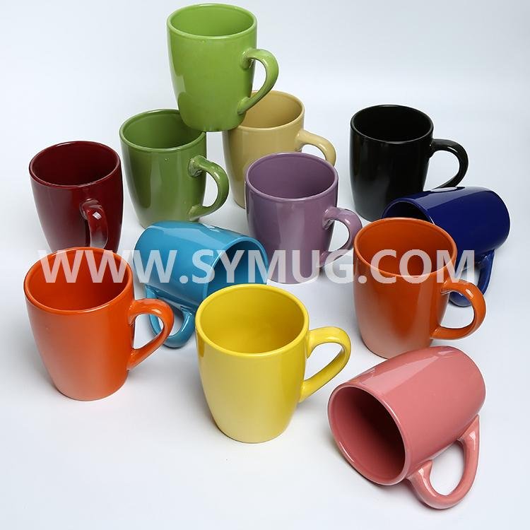 Solid color coffee mugs wholesale