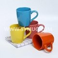12 oz square ceramic mug wholesale 1