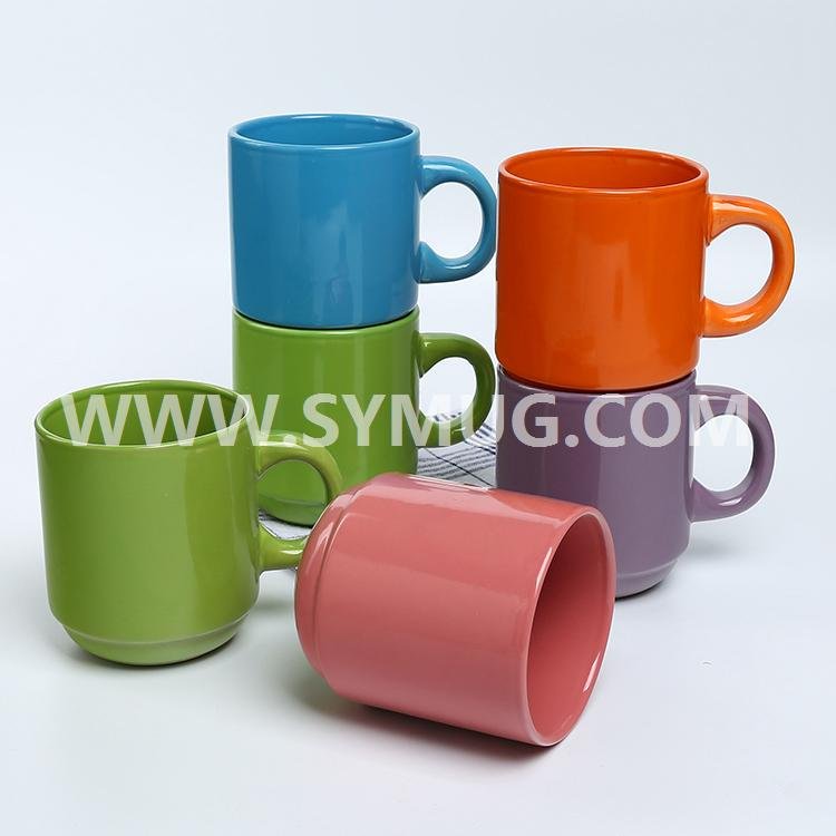 12 oz square ceramic mug wholesale 2