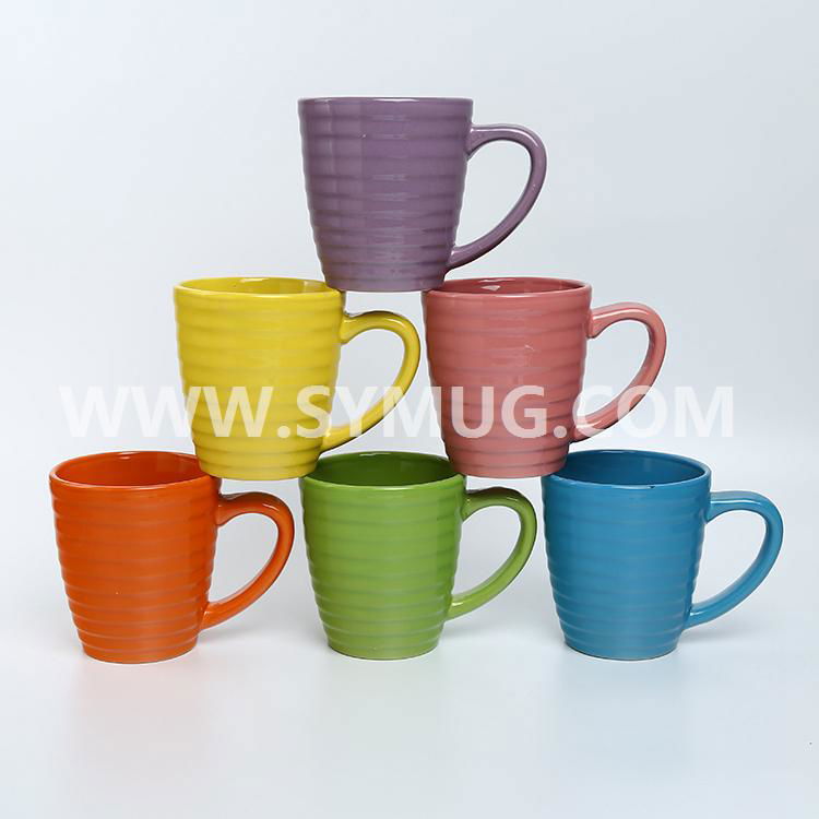 12 oz square ceramic mug wholesale 5