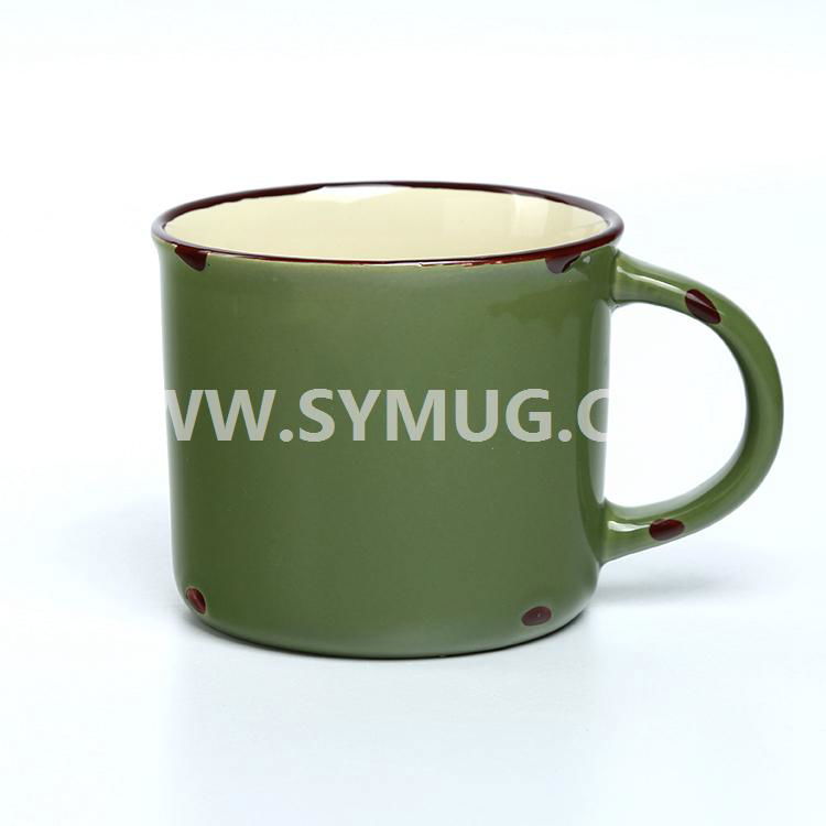 wholesale Enamel Ceramic Mug 