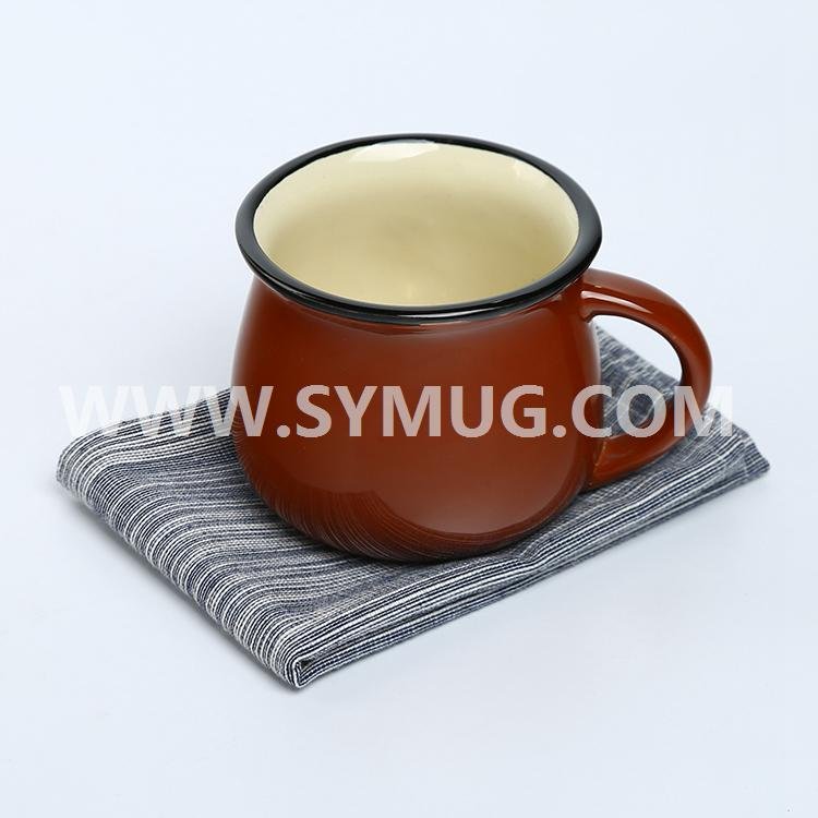 wholesale Enamel Ceramic Mug  2