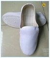 white canvas upper PVC outsole laboratory shoes  4