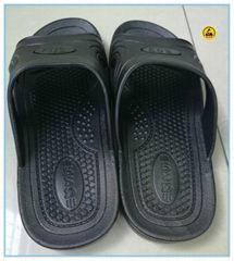 SPU(PVC foamed)material ESD slippers 