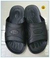 SPU(PVC foamed)material ESD slippers  3