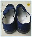 blue canvas upper black SPU(PVC foamed)