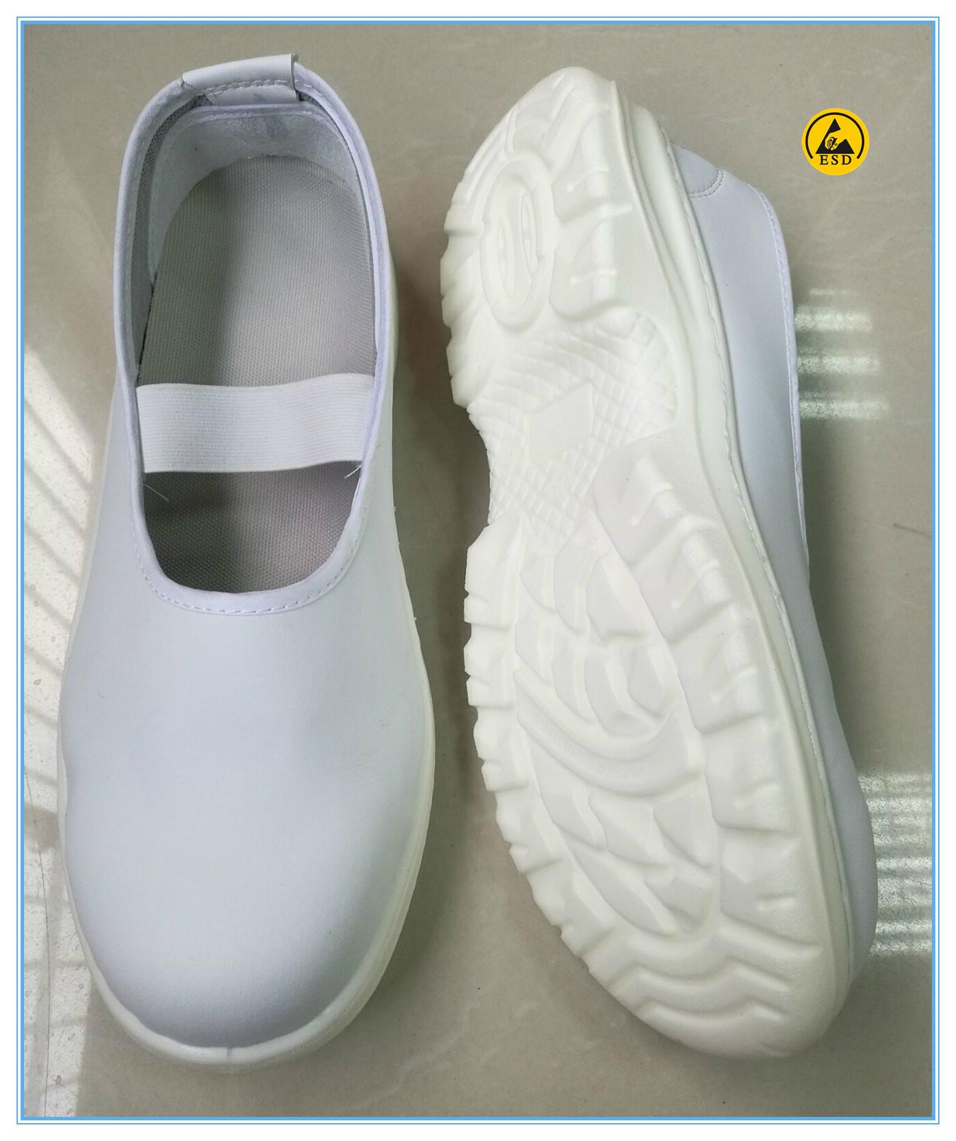 white color microfiber leather upper PU electircal insulation safety  shoes 4