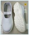 white color microfiber leather upper PU electircal insulation safety  shoes 4