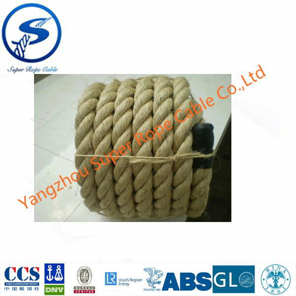 100% natural sisal rope hemp rope 4-60mm 5