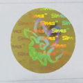 waterproof  hologram 3d laser film sticker 4