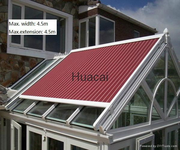 Automatic Aluminum Outdoor Roof Zenith Awning 3