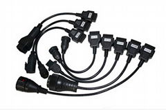 8 Piece Truck Cables Obd2 Adapter Truck Diagnostic Cable