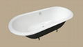 double ended CE&CUPC Drop In bathroom Bathtub Continuous Flat Top Finish 1