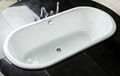 double ended CE&CUPC Drop In bathroom Bathtub Continuous Flat Top Finish 2