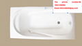 antique Bathtub bathroom drop inCE&CUPC cast iron enameled Tubs Cheap 1