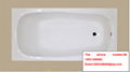 china made bathroom  high quality CE&CUPC cast iron enameled bathtub 1