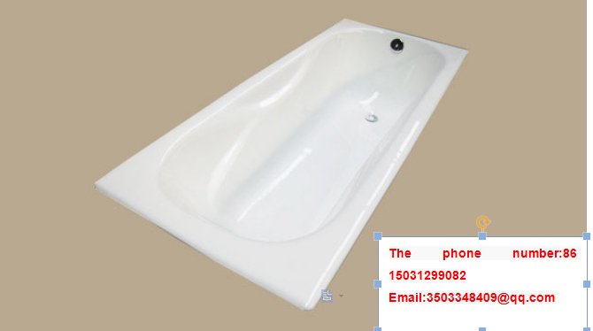 中国制造经典浴室铸铁搪瓷浴缸CE和CUPC认证