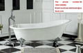  high quality bathroom cheap CE&CUPC freestanding tub with four legs 5