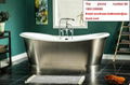 china made bathroom sanitary ware fashion pedestal cast iron enameled bathtub 5