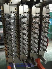 Pneumatic Valve Gate Runnerless Preform Molds for Mineral water Soft drink pack