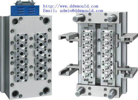 DDW Pneumatic Valve Gate PET Preform Tools for Mineral water Soft drinks pack