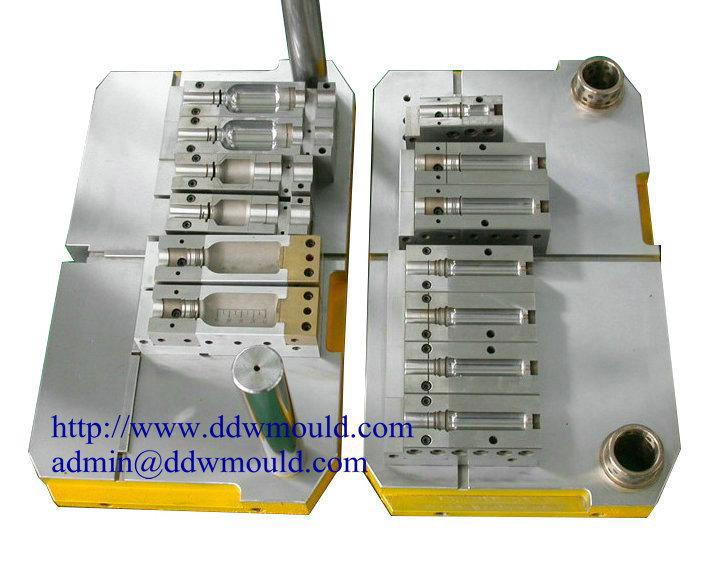 DDW 2 stations 2 stage IBM Mould Injection Blow Mold  2