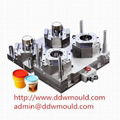 DDW Plastic Trash Bin Mould Plastic Garbage Can Molds 5