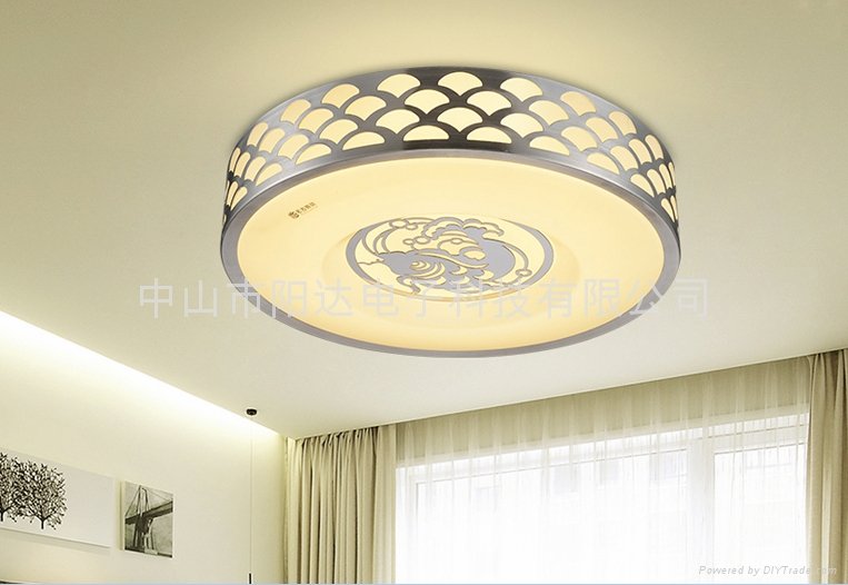 家居照明-LED平镜铝材吸顶灯 4