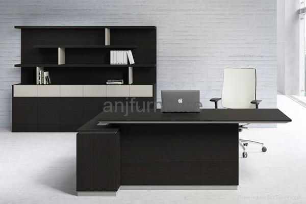Black computer desk 3