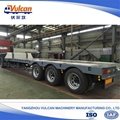Independent linkage steering air suspension flatbed trailer 4