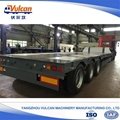 Independent linkage steering air suspension flatbed trailer 5