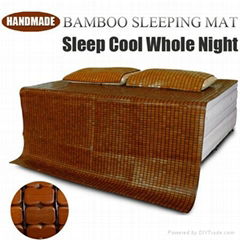 China Handmade Summer Cooling Breathable Anti Sweats Bamboo Sleeping Mat for Bed