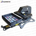 Heat press machin automatic 3D all in one Heat transfer sublimation Machine  5