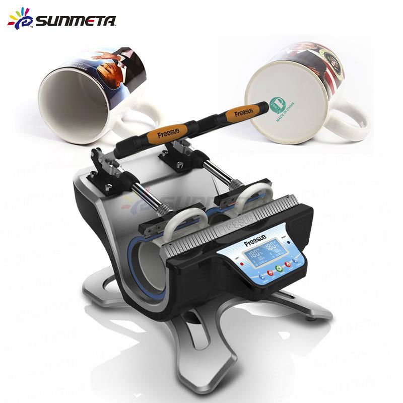 Mug sublimation transfer press High Quality Double-Station Mug Press Machine 3